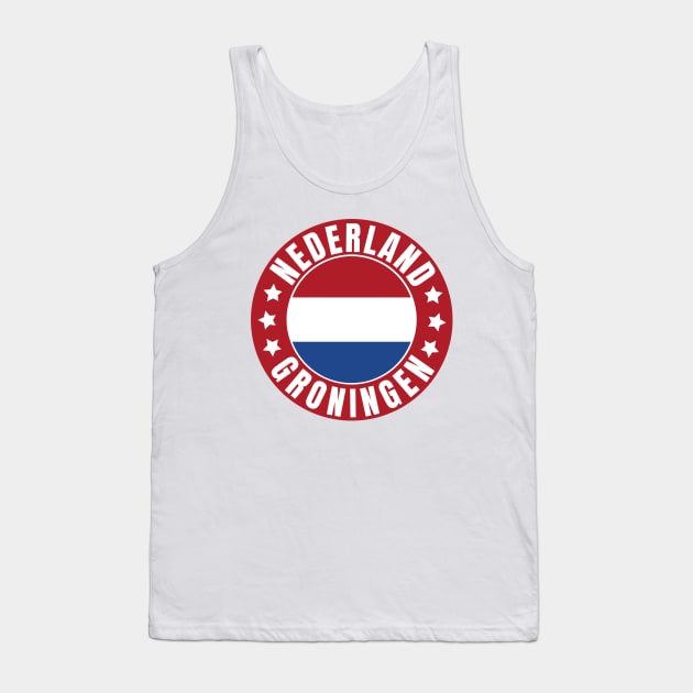 Groningen Tank Top by footballomatic